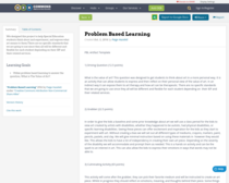Problem Based Learning